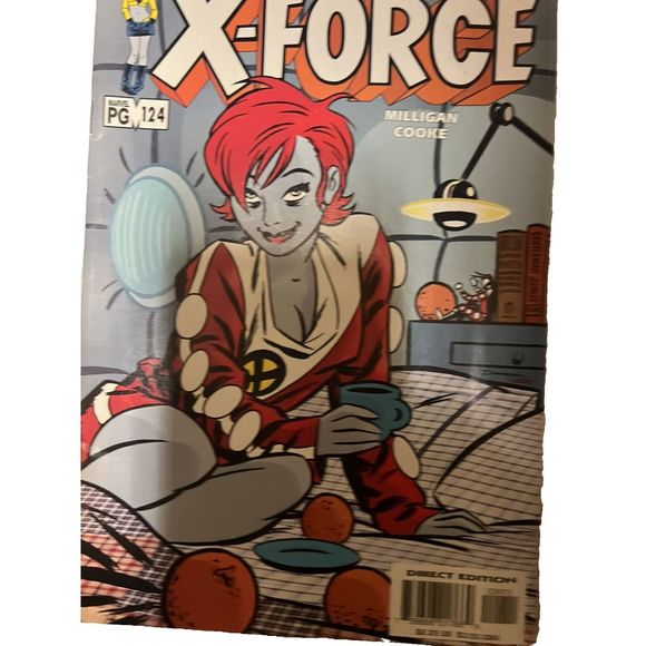 X-Force 1 #124 March 2002 Marvel Comics Milligan Cooke - Picture 3 of 4
